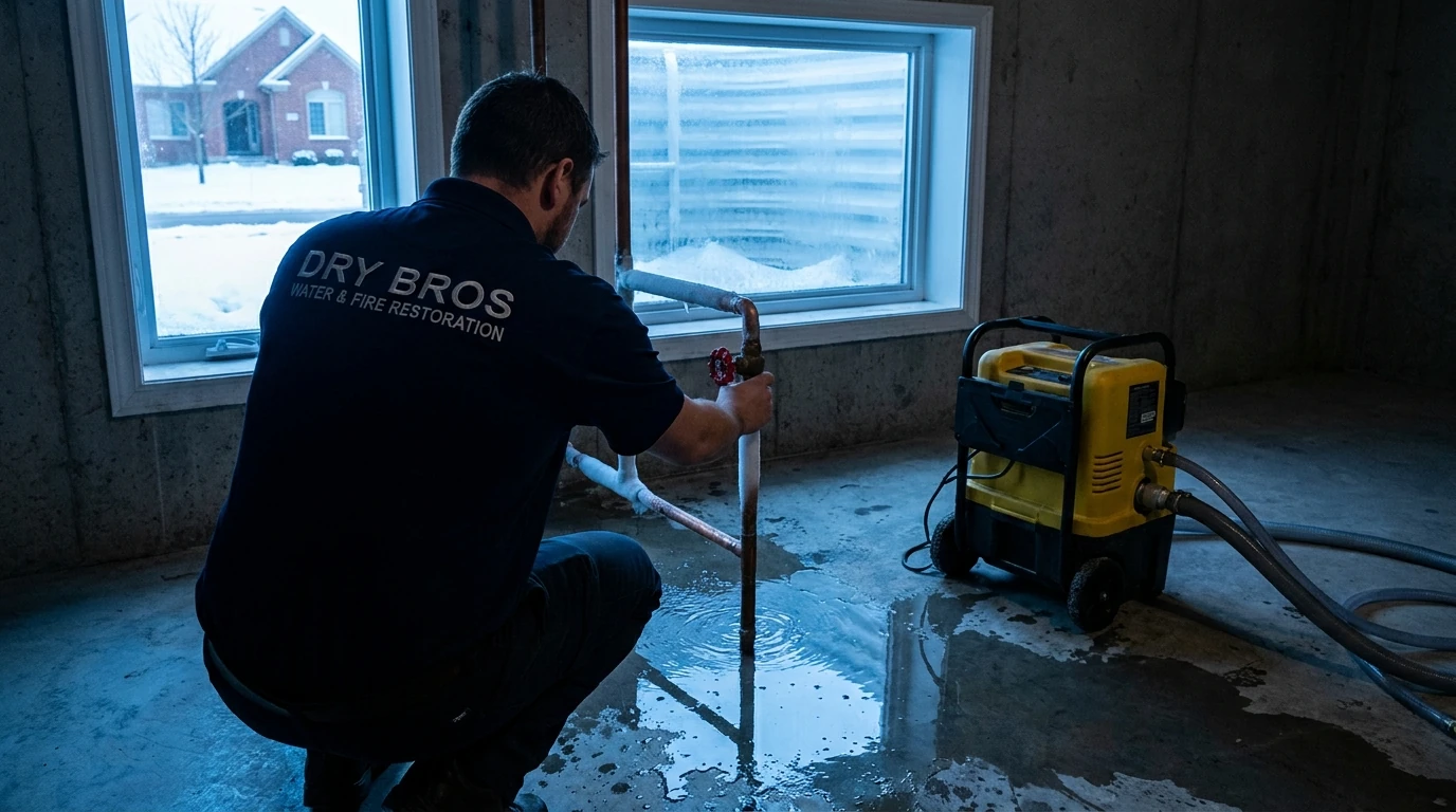 Burst Pipe Cleanup Winter Chicago IL: Step-by-Step Guide for Homeowners