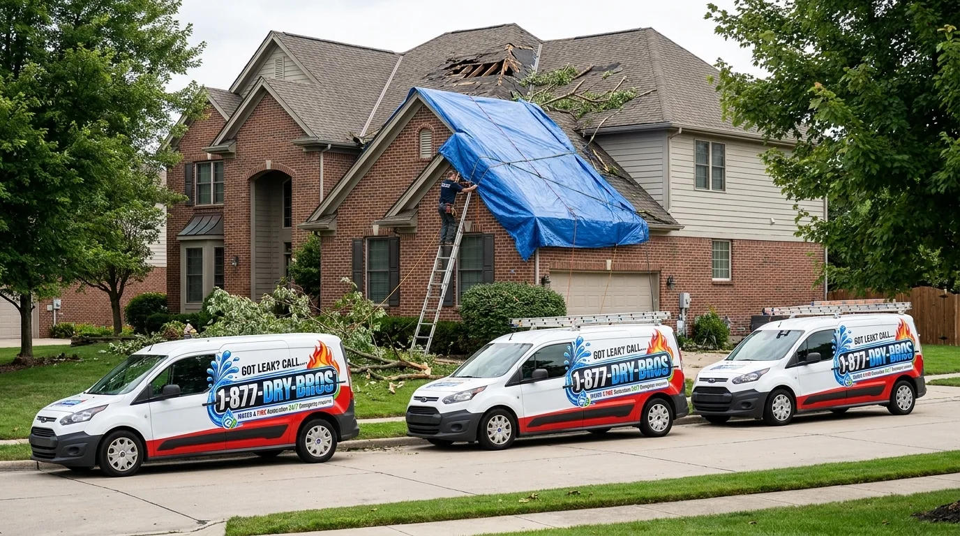 Storm Damage Restoration in Chicago